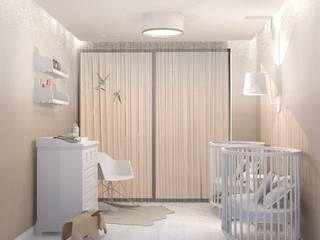 Twin Bedroom Project, Santiago | Interior Design Studio Santiago | Interior Design Studio Moderne Kinderzimmer