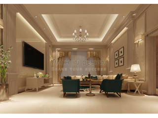 PRIVET VILLA, Arch In Design Arch In Design Classic style living room