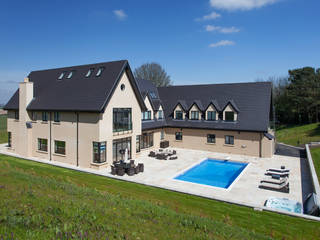 Berkshire, New Build House, RBD Architecture & Interiors RBD Architecture & Interiors حديقة