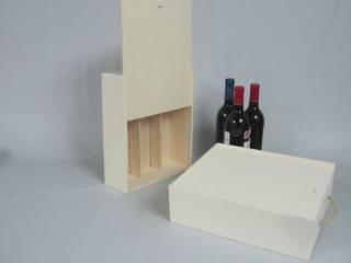 Distintas cajas de madera para vinos, MABA ONLINE MABA ONLINE KitchenStorage