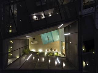 Diseñar y construir una casa moderna y minimalista en Madrid, AGi architects arquitectos y diseñadores en Madrid AGi architects arquitectos y diseñadores en Madrid Modern conservatory