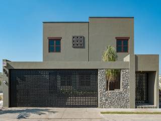 CASA MARMOL, LUIS GRACIA ARQUITECTURA + DISEÑO LUIS GRACIA ARQUITECTURA + DISEÑO Modern Houses Multicolored
