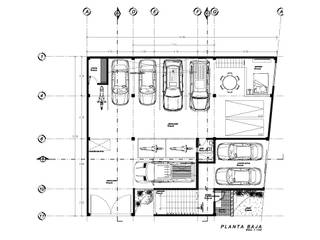 Proyecto Departamentos Económicos, HF Arquitectura HF Arquitectura Ausgefallene Schlafzimmer Ziegel