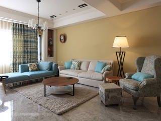 | L&C 住宅 |, 賀澤室內設計 HOZO_interior_design 賀澤室內設計 HOZO_interior_design Eclectic style living room