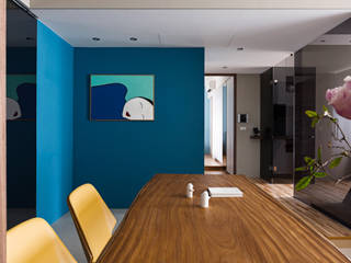 | Mr. coriander's home |, 賀澤室內設計 HOZO_interior_design 賀澤室內設計 HOZO_interior_design Comedores de estilo moderno