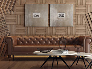 homify Modern living room Wood Wood effect