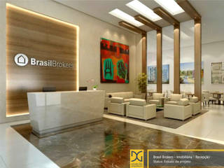 Imobiliária - Brasil Brokers, Estúdio DG Arquitetura Estúdio DG Arquitetura Commercial spaces