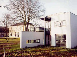 kantoor villa, G.L.M. van Soest Architect G.L.M. van Soest Architect مساحات تجارية
