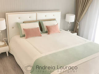 Projecto Decoração Quarto: ​"SO SWEET, SO ROMANTIC", Andreia Louraço - Designer de Interiores (Email: atelier.andreialouraco@gmail.com) Andreia Louraço - Designer de Interiores (Email: atelier.andreialouraco@gmail.com)