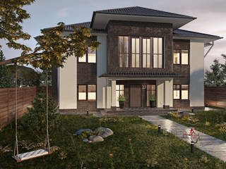 Дом в классическом стиле, OBJCT OBJCT Classic style houses