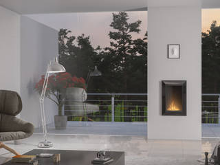 Biokominek Frame 550, Hanoo Hanoo Modern living room