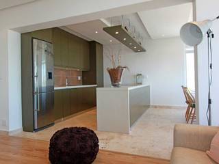 open plan living Till Manecke:Architect Kitchen