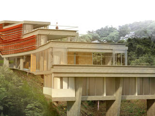 Casa litoral, mgoes arquitetura + design mgoes arquitetura + design Nowoczesne domy