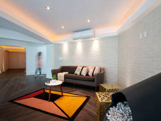 Suites Polanco, All Arquitectura All Arquitectura غرفة المعيشة