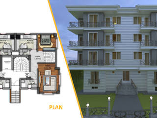 KONUT-SANCAKTEPE, Miapera MİMARLIK Miapera MİMARLIK Classic style houses Wood-Plastic Composite