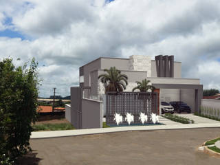 Projeto Residencial, Giovana Pitondo Arquitetura e Interiores Giovana Pitondo Arquitetura e Interiores منازل