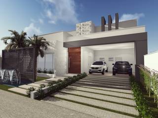 Projeto Residencial, Giovana Pitondo Arquitetura e Interiores Giovana Pitondo Arquitetura e Interiores منازل