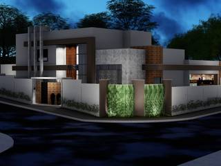 Projeto Residencial, Giovana Pitondo Arquitetura e Interiores Giovana Pitondo Arquitetura e Interiores منازل