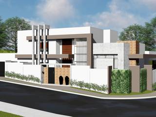 Projeto Residencial, Giovana Pitondo Arquitetura e Interiores Giovana Pitondo Arquitetura e Interiores منازل