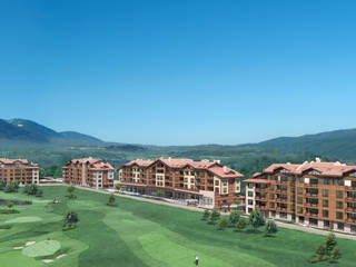 White Fir Resort in Bansko, Bulgaria, eNArch.info eNArch.info พื้นที่เชิงพาณิชย์