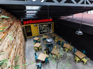 1. ONRICO PATIO CONTAINER, TARE arquitectos TARE arquitectos Espacios comerciales