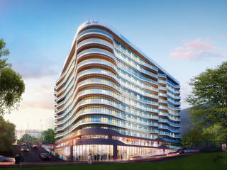 Alya Park Pendik, VIA Mimarlık / VIArchitects VIA Mimarlık / VIArchitects Modern Evler Beton