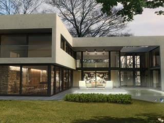 VIVIENDA PERMANENTE, ARM Arquitectos ARM Arquitectos منازل أسمنت