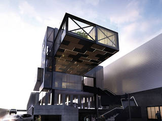 7. NAVE INDUSTRIAL IMPERSEALCO, TARE arquitectos TARE arquitectos モダンな 家