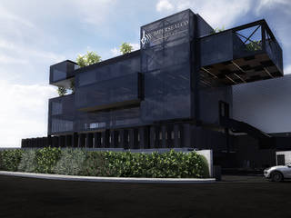 7. NAVE INDUSTRIAL IMPERSEALCO, TARE arquitectos TARE arquitectos Casas modernas