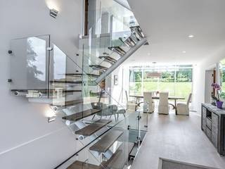 Cotswold Project , Shades Interiors Shades Interiors Couloir, entrée, escaliers minimalistes