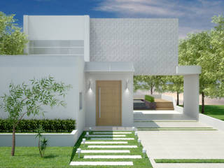 Projeto Residência - Suzano, SCK Arquitetos SCK Arquitetos Modern houses Bricks