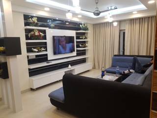 Jain's residency, Fabros Interiors Fabros Interiors Modern living room