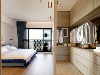 作品十號德鑫v1, 沐設計 沐設計 Modern style bedroom