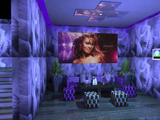 Club Africa, Gurooji Designs Gurooji Designs Gewerbeflächen