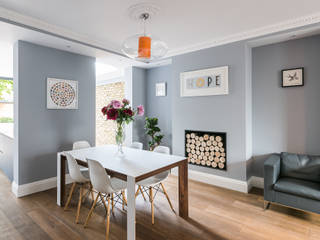 Oliphant Street, Queen's Park , Grand Design London Ltd Grand Design London Ltd Rustic style dining room