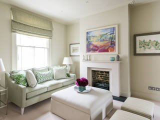 Hillgate Place, Notting Hill, Grand Design London Ltd Grand Design London Ltd Modern living room