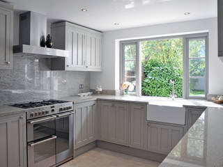 Country Kitchen homify Landelijke keukens country kitchen,shaker kitchen,grey kitchen,marble kitchen,classic kitchen