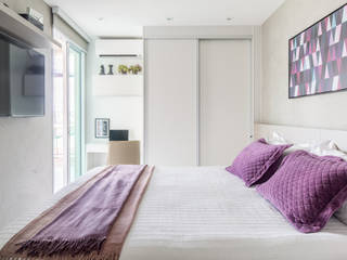 Apartamento FM, Carpaneda & Nasr Carpaneda & Nasr Kamar Tidur Modern