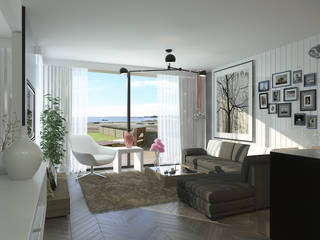 New Anka Residence, Erden Ekin Design Erden Ekin Design Modern Living Room