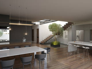 Provenza 46, 21arquitectos 21arquitectos مطبخ