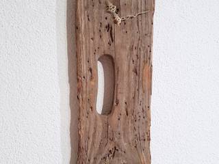 Treibholz - Wanduhr, nordic Art nordic Art Eclectische woonkamers Hout Hout