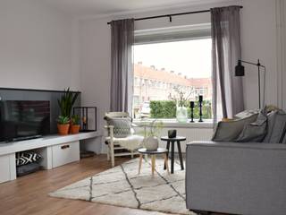 Ontwerp tv-programma 'Alles over wonen', Atelier09 Atelier09 Industrial style living room