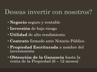 INVIERTA EN EL RAMO INMOBILIARIO, CONSTRUYENDO COMERCIOS Y VIVIENDAS, Atelier X Atelier X