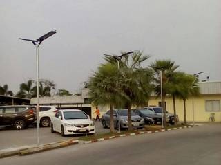 งานฐานราก Solar street light, บริษัทเข็มเหล็ก จำกัด บริษัทเข็มเหล็ก จำกัด