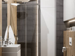 PRØJEKTYW | Architektura Wnętrz & Design Ванна кімната