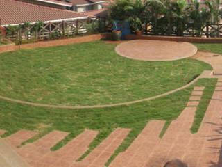 Weekend home at Lonavala, Land Design landscape architects Land Design landscape architects Jardines de estilo moderno