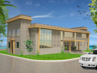 İdari Bina-Ofis, ucnoktadesign ucnoktadesign Modern houses