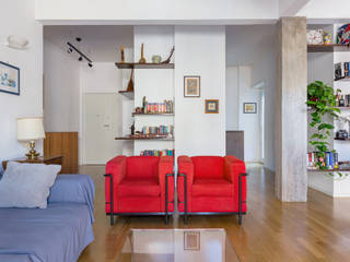 Casa F.G., Angelo Talia Angelo Talia Modern living room