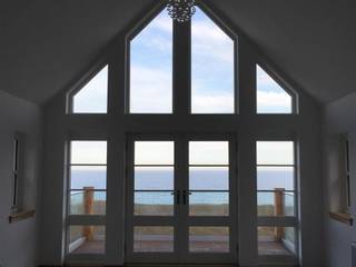 Plot 3, The Views, Gallaton, Aberdeenshire, Roundhouse Architecture Ltd Roundhouse Architecture Ltd Modern Bedroom Glass