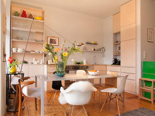 Küche aus hellem Holz in Berlin, Berlin Interior Design Berlin Interior Design Scandinavian style kitchen